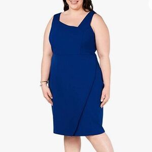 Betsey Johnson Blue Asymmetrical Dress